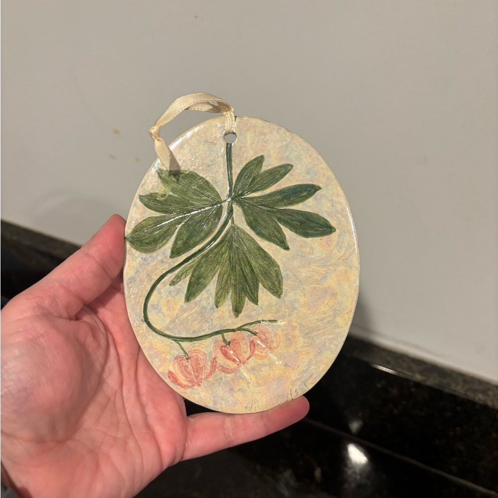 Ceramic Floral Hanging Decoration